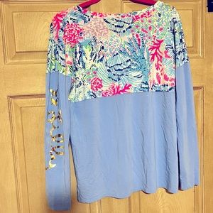 🏖️☀️Lilly Pulitzer long sleeve - women’s small